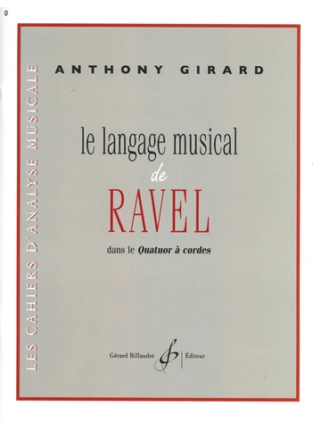 Le langage musical de Ravel dans le quatuor à cordes Visuel